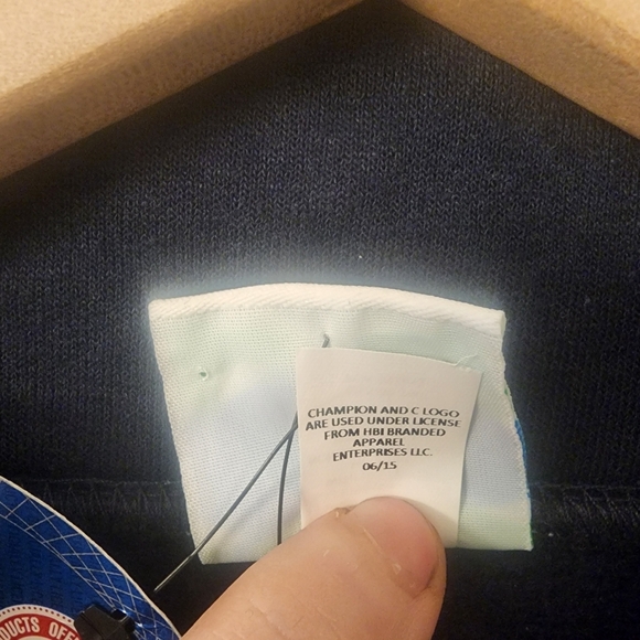 Notre Dame Fighting Irish Champion Eco Fleece Jacket Mens sz XL - Picture 6 of 7